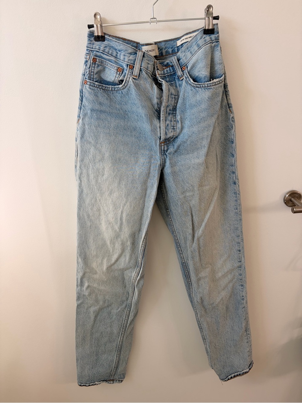Denim Forum Light Blue Relaxed Fit Men’s Jeans